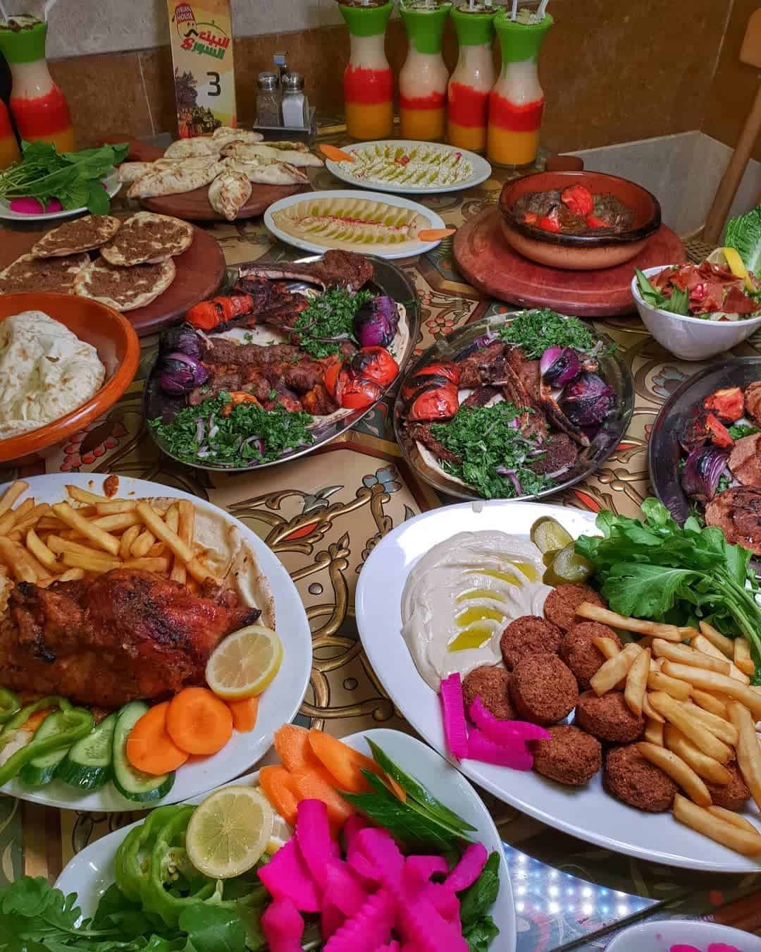 مطعم البيت السوري الدمام ( الاسعار + المنيو + الموقع ) - مطاعم و كافيهات الشرقية